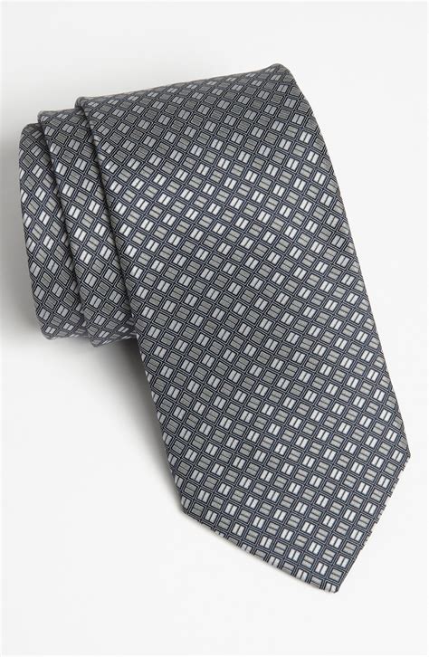 michael kors tie grey with black dots|Michael Kors Gray Ties, Bowties and Pocket Squares .